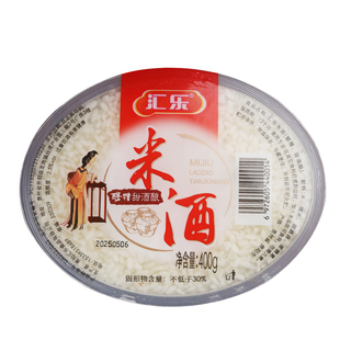 甜米酒手工鲜米酒醪糟甜酒酿原汁糯米月子米酒自酿酒原浆碗装400g