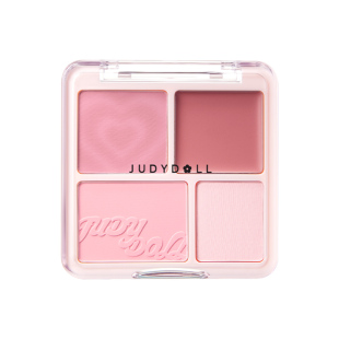 Judydoll橘朵腮红膏粉泥修容晒红一体多用盘优等生胭脂高光修容女
