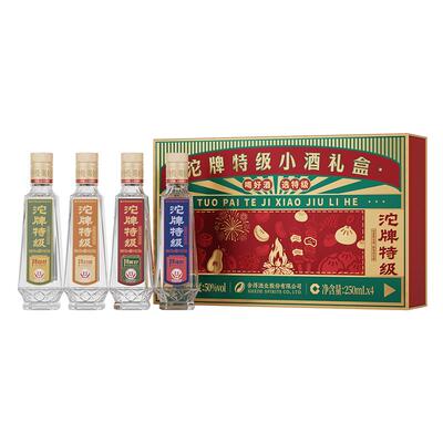 舍得沱牌T6850度礼盒250ml*4瓶