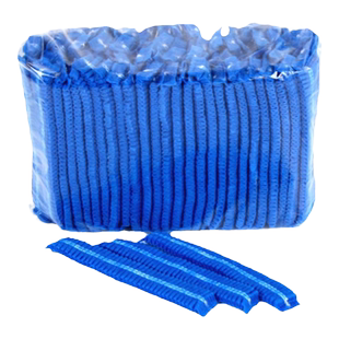 一次性帽子条形帽厨师防尘无纺布女工作帽子男头套卫生防护透气帽