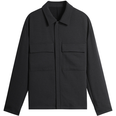 EHE男装日本进口SY皱感纱夹克