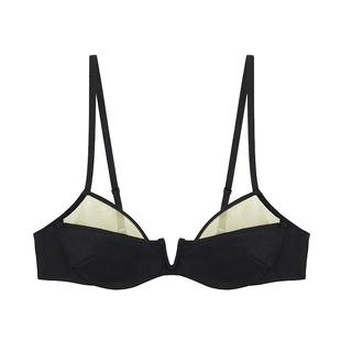 HER SENSES/何识感官系列V型豁口设计3/4杯网纱拼接钢圈文胸 B064