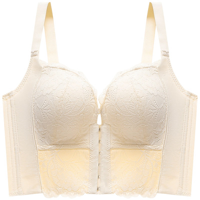 前扣内衣小胸聚拢调整防外扩文胸