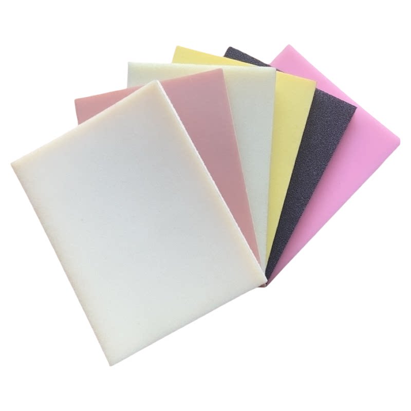 70*100MM背绒方块海绵砂纸汽车塑料金属3C电子产品打磨抛光3000号