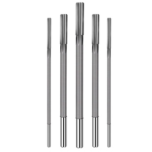 H7机用铰刀直柄白钢加长刃铰刀机用高速钢绞刀高精度铰刀非标铰刀