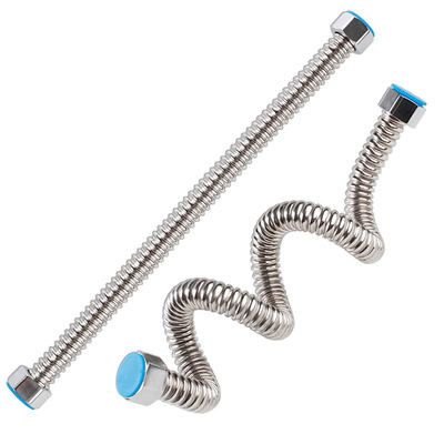 304不锈钢波纹管进水软管小便器配件小便斗延时阀冲水管排水管