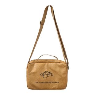 杜邦纸袋定制斜跨单肩手提文创小包订做印刷logo图案商务创意礼品