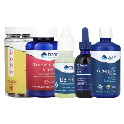 Trace槲皮素离子型维生素B12液体K2钙镁锌D3机体抵抗C食物多维