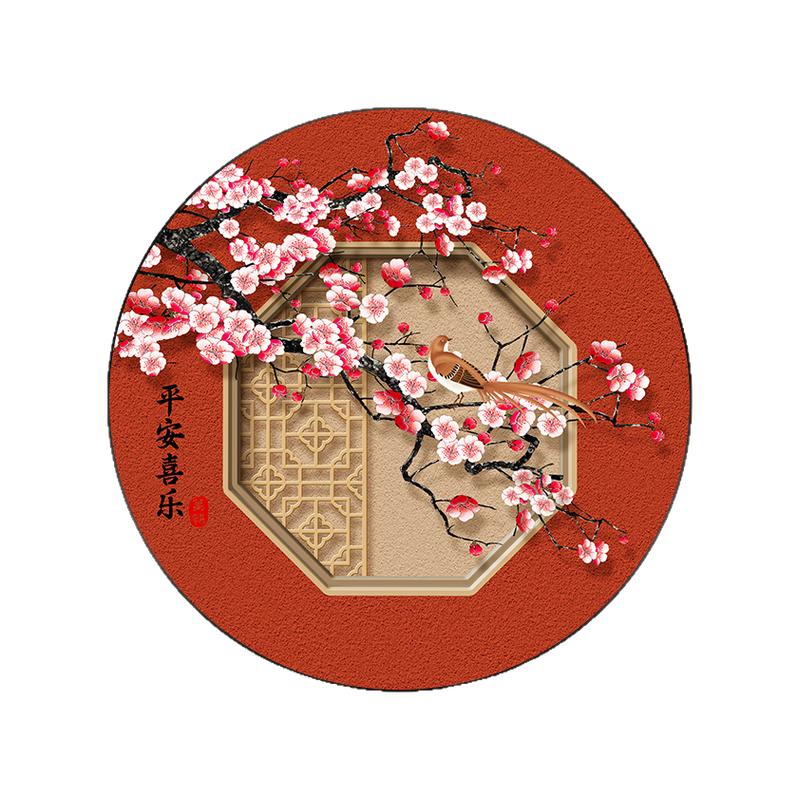 中国风入户玄关装饰画花鸟图