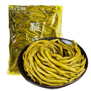 根儿鲜酸豆角袋装整根肉末豇豆商用批发整箱10斤咸菜下饭酸豇豆