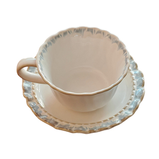 造月法式咖啡杯陶瓷咖啡杯子高档精致杯碟套装女士个人专用拿铁杯