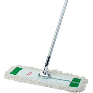 伊司达60/90cm大号平板拖把木地板酒店家用尘推墩布旋转布套棉线