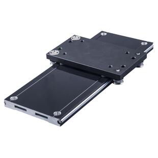 100MM宽OSGB100-4超薄展示柜托底导轨滑块珠宝柜家具高速轨道滑块