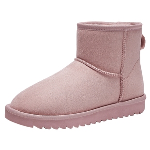 热风雪地靴女2025年冬季新款加绒加厚保暖短靴时尚百搭棉鞋靴子女