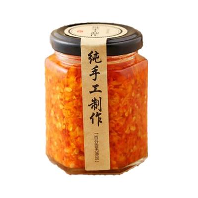 广东蒜蓉辣椒酱肠粉手工无添加防腐剂小米椒猪脚饭潮汕风味辣椒酱