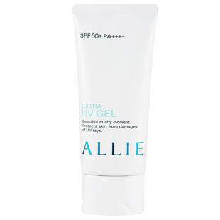 屈臣氏ALLIE皑丽嘉娜宝水润保湿防晒霜隔离妆前乳90g保湿绿管学生