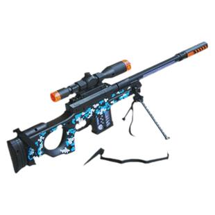 男孩玩具枪发光宝宝电动枪玩具AK47音乐冲锋枪M24狙击枪 电动声光