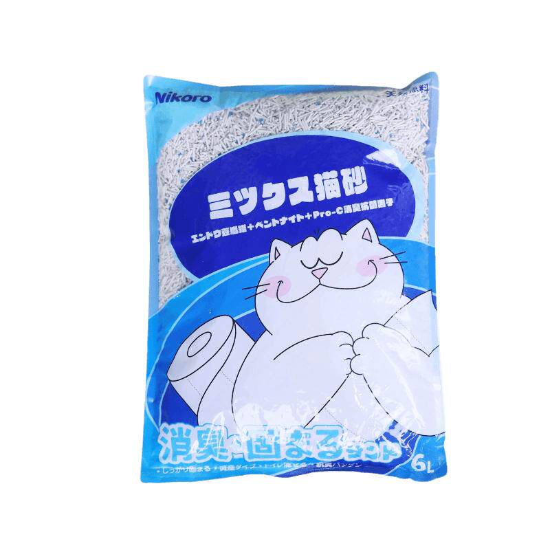 妮可露混合猫砂活性炭除臭豆腐砂