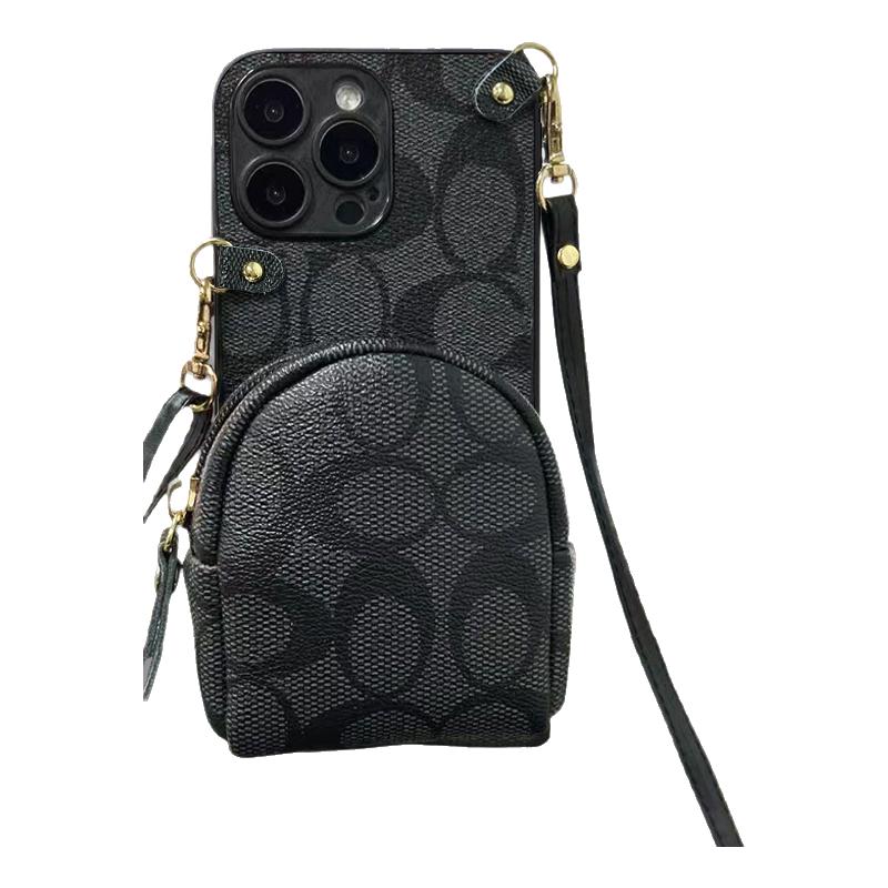 适用小米POCOF6PRO手机壳F6零钱包F5Pro斜跨绳F5可装卡F4Gt口红F3耳机F2Pro背带包F1小众f2时尚防摔保护套