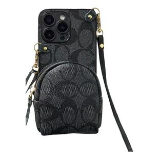 适用小米POCOF6PRO手机壳F6零钱包F5Pro斜跨绳F5可装卡F4Gt口红F3耳机F2Pro背带包F1小众f2时尚防摔保护套