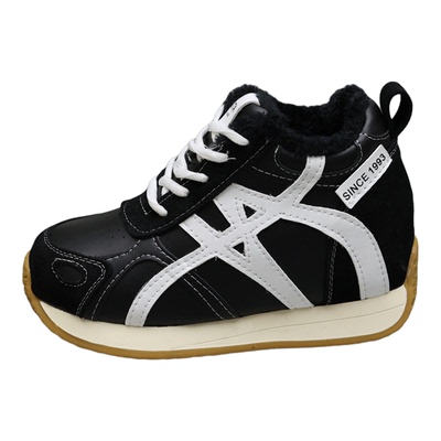 8cm内增高德训鞋女厚底休闲运动