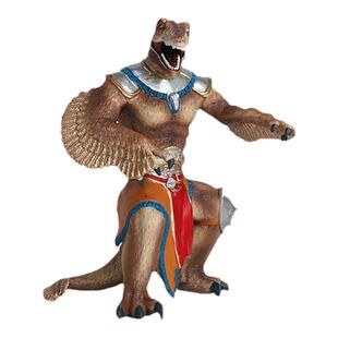 儿童玩具恐龙战士模型霸王龙镰刀龙羽王龙美甲棘背龙魔兽摆件手办