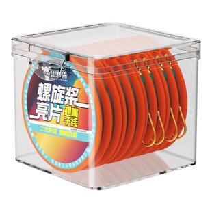 金海夕鱼钩螺旋桨亮片翘嘴长子线单双钩成品原丝草鱼绑好配件全套