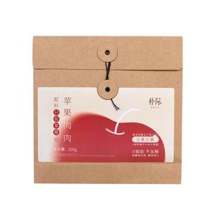 朴际纯粹苹果干鲜蒸无添加零脂即食健康天然纯粹果干果脯零食