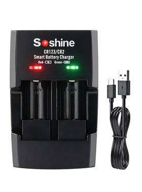 CR123CR2Soshine专业充电器