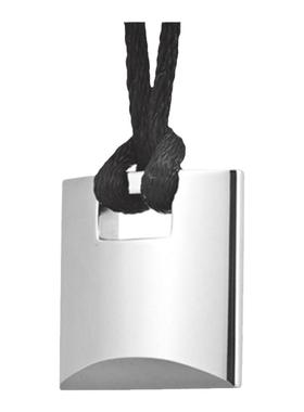 心锁高光泽梦克拉钨金吊坠情侣