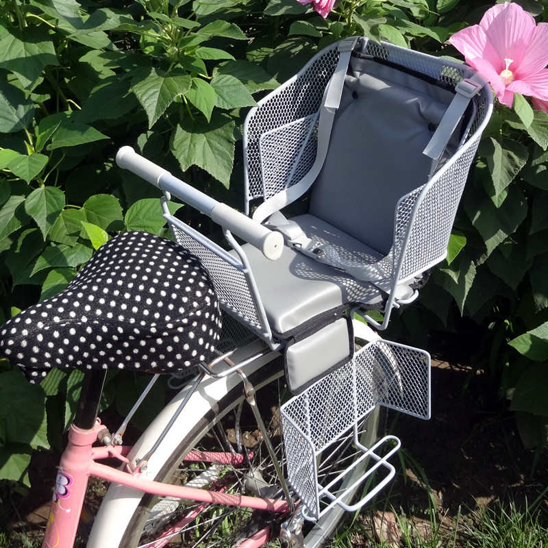 自行车儿童座椅山地车宝宝椅后置折叠单车电动车婴儿后座小孩坐椅