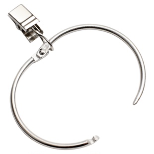 窗帘环带强力夹子挂环罗马杆吊环窗帘金属开口活扣浴帘夹宿舍床帘