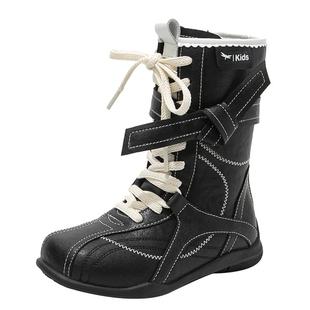 【清仓】红蜻蜓女童靴子儿童马丁靴2025新款秋冬季加绒中筒美拉德