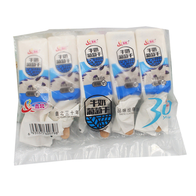 鑫北牛奶葡萄干雪糕一包5支
