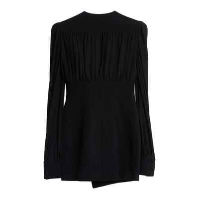BALMAIN 明星宋妍霏同款双排扣长袖连衣裙 银泰百货精品301596