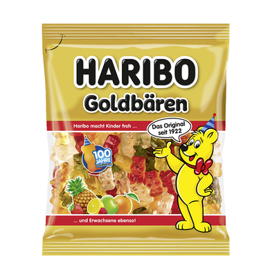 德国进口haribo哈瑞宝金熊软糖