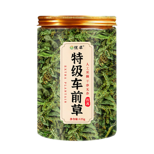 车前草野生新鲜干货官方旗舰店中药材正品袋泡茶水喝的功效与作用