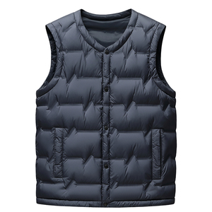 【鹅绒】雅鹿羽绒马甲男款爸爸2026新款老年人内穿羽绒服内胆背心