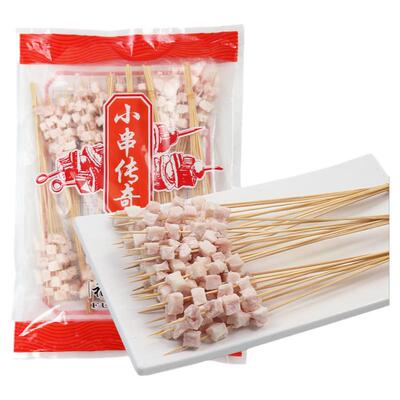 铁板烧烤食材烤肉串牛肉小串