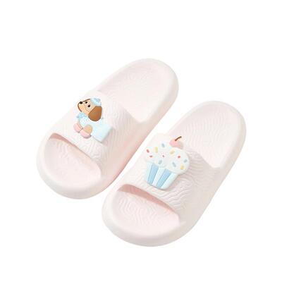三福拖鞋女款室内家居浴室洗澡eva防臭防滑踩屎感可爱小狗凉拖鞋