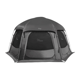 维达利多山脊户外客厅穹顶六角球帐TPU露营装备屋脊拼接帐篷用品