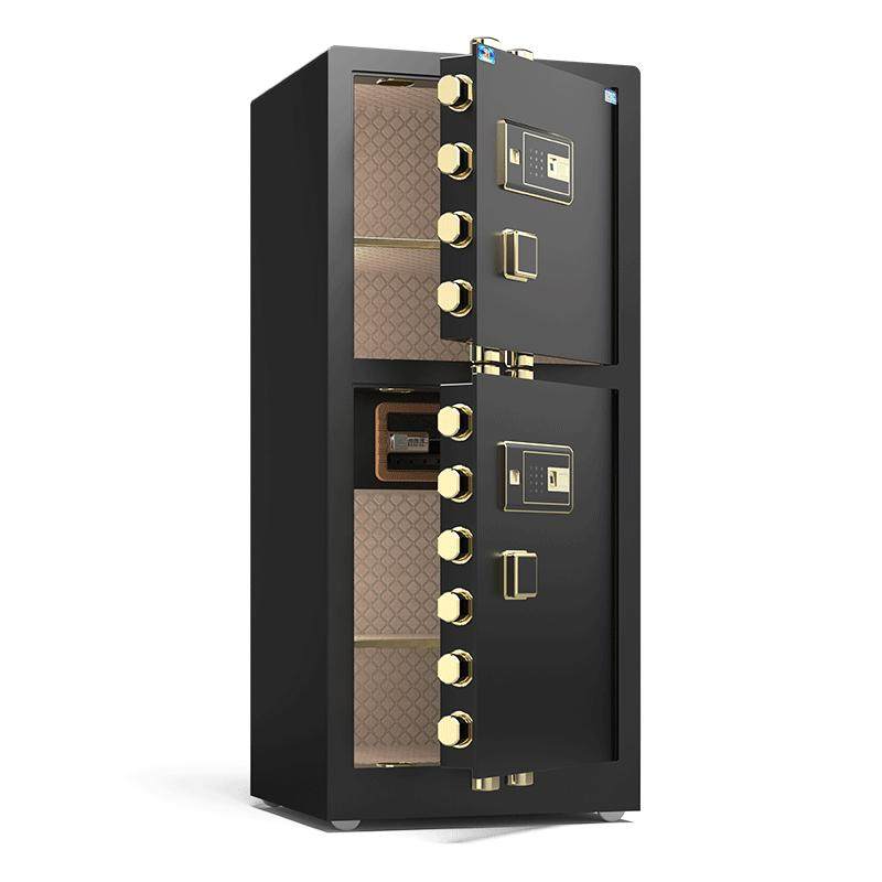 虎牌保险柜办公大型保险箱家用指纹密码保管箱80cm 1米 1.2米 1.5米双门保管柜