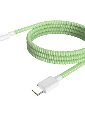 适用于苹果安卓通用纯色缠绕线