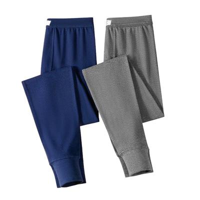 七匹狼秋裤男士纯棉薄款全棉毛裤秋冬打底保暖裤男款衬裤内穿线裤