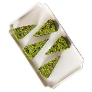 峰仔 麦青红豆糕350g*3包小麦苗汁特色糯米糕点速冻粗粮营养早餐