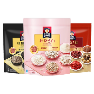 【多款可选】桂格五黑/五红燕麦片518g