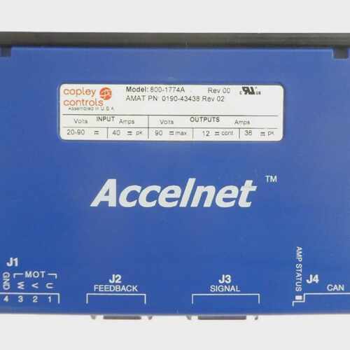 Copley Controls 800-1774A Accelnet AMAT Applied Materials 01