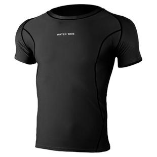 WaterTime游泳衣男士上衣冲浪潜水服套装短袖温泉专业泳裤沙滩裤