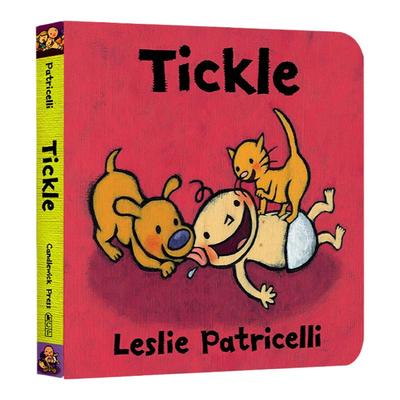 Tickle 一根毛脏小孩 名家 Leslie Patricelli 幼儿启蒙认知纸板书 行为习惯礼仪培养图画书 小毛孩英文原版绘本