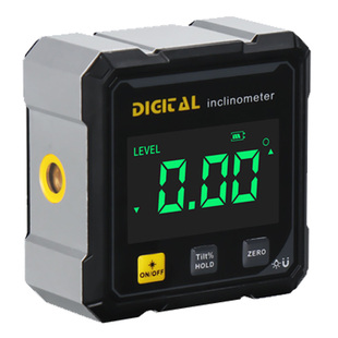 韦度激光数显倾角盒高精度红外线多功能水平仪带磁电子倾角仪坡度